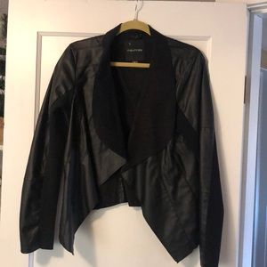 Maurices Low-High faux leather jacket